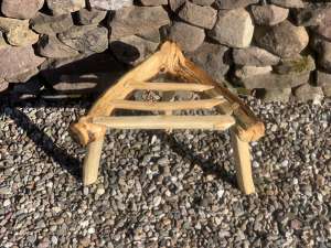Scottish Vernacular Highland Hedge fork-stool