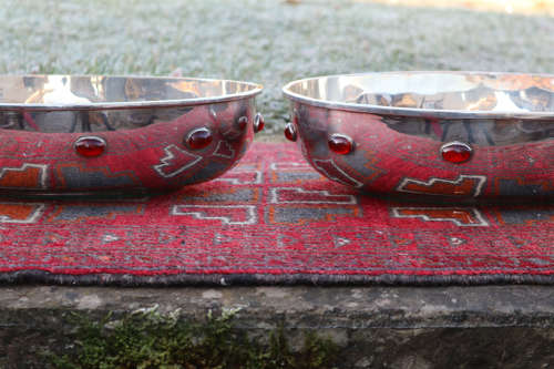 Arts & Crafts / Art Deco, silver plated serving dish set c.1920.
