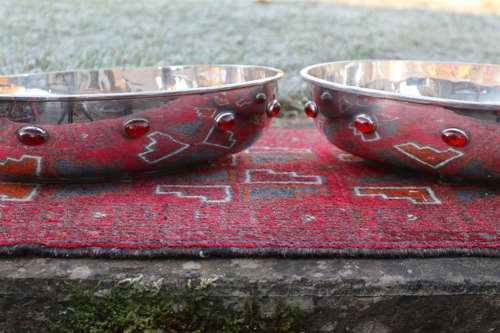 Arts & Crafts / Art Deco, silver plated serving dish set c.1920.