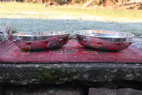 Arts & Crafts / Art Deco, silver plated serving dish set c.1920.