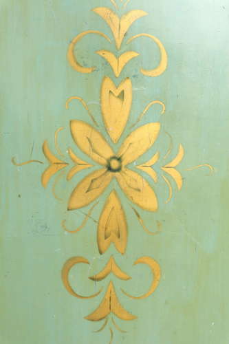 Scandinavian / Swedish 'Folk Art' marriage/bridal chest c.1935.