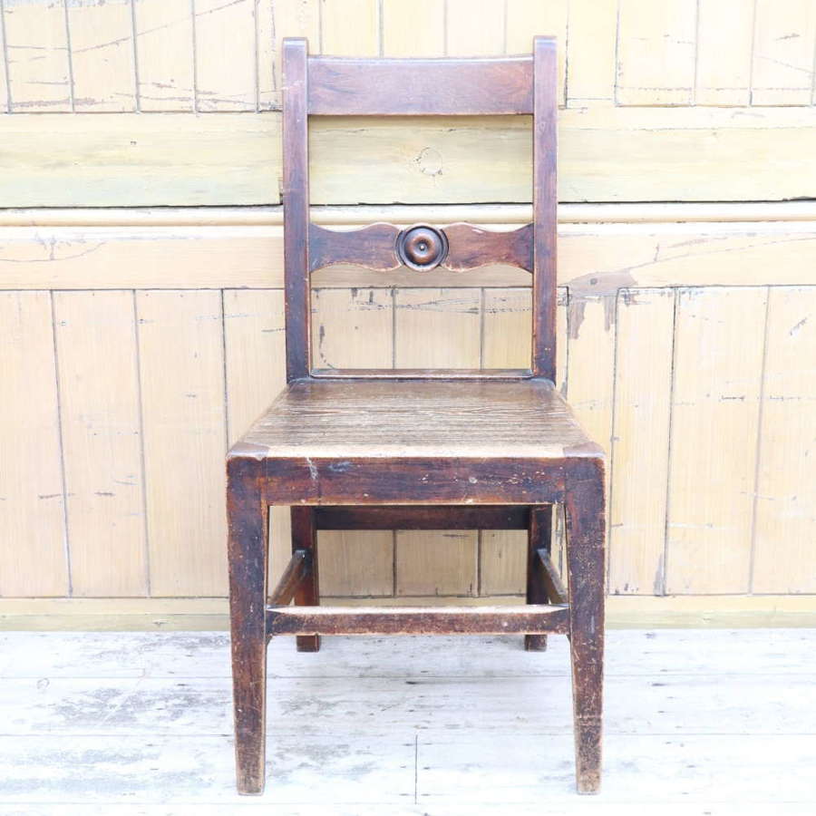 Late 19th Century Glasgow Pattern Vernacular Side Chair c.1880