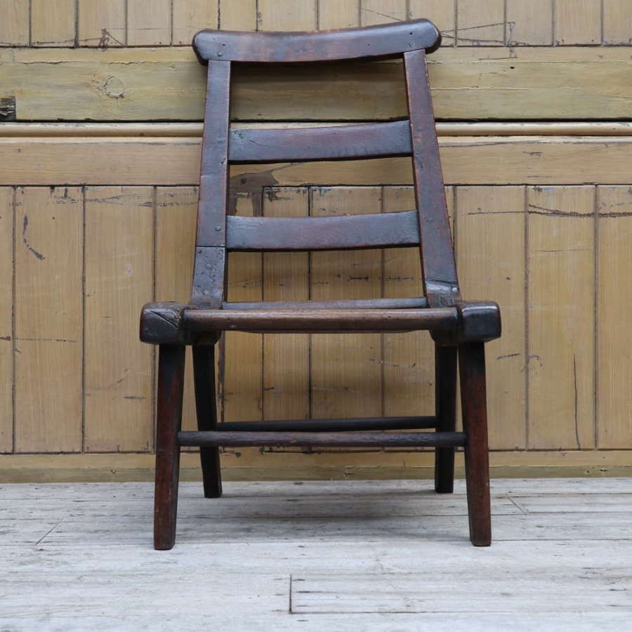 19th Century Scottish vernacular Sutherland crofter made stick chair