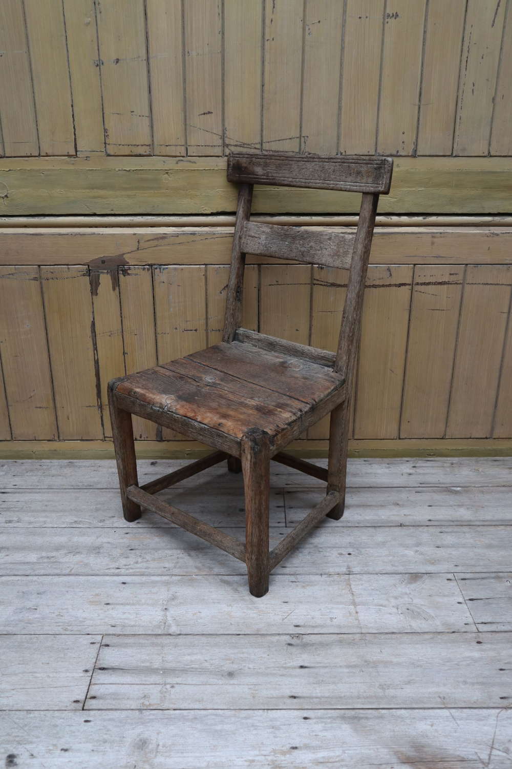 19th Century Scottish vernacular Shetland crofter side chair c.1820