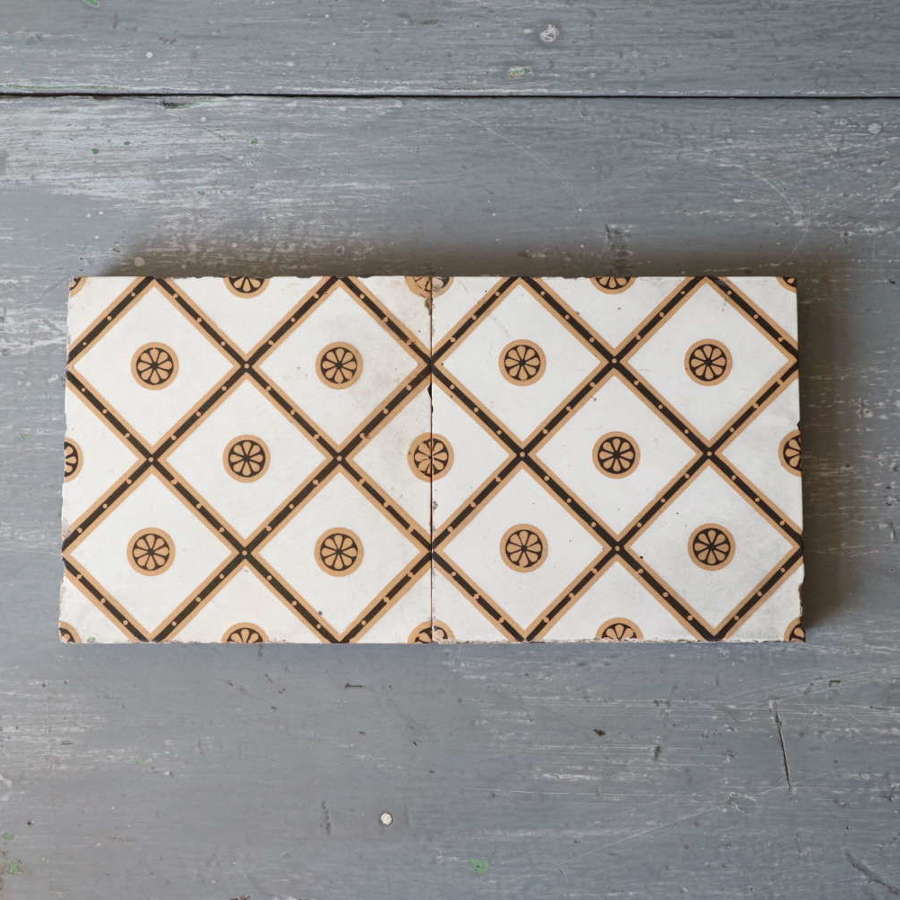 Victorian Campbell Brick & Tile Co. Aesthetic Movement Tiles x12