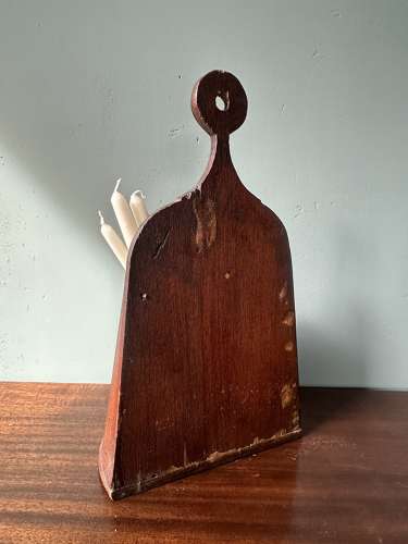 Early 19th Century Scottish vernacular banded salt / candle box