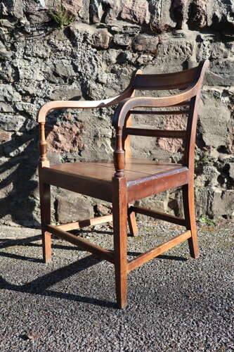 Scottish Regency Glasgow pattern armchair c.1820