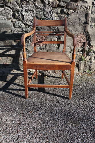 Scottish Regency Glasgow pattern armchair c.1820