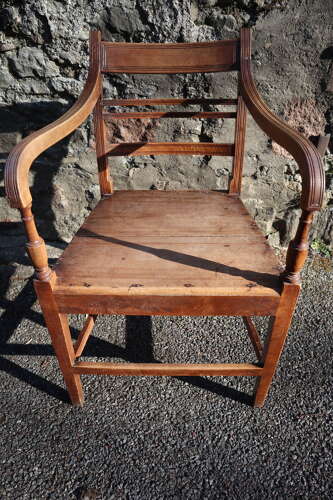 Scottish Regency Glasgow pattern armchair c.1820