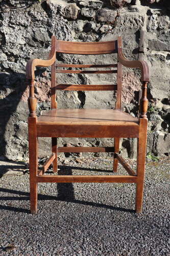 Scottish Regency Glasgow pattern armchair c.1820