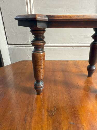 19th Century miniature console table candle stool / stand