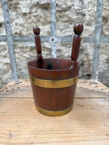 19th Century Scottish vernacular Orkney cog staved vessel