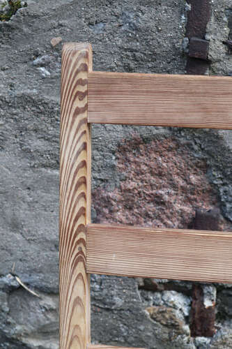 19th Century Scottish vernacular Pine crofting side chair